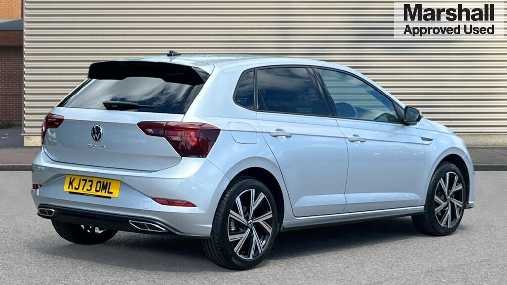 Volkswagen Polo Polo 1.0 Tsi 110 R-line Dsg KJ73OML Silver #3