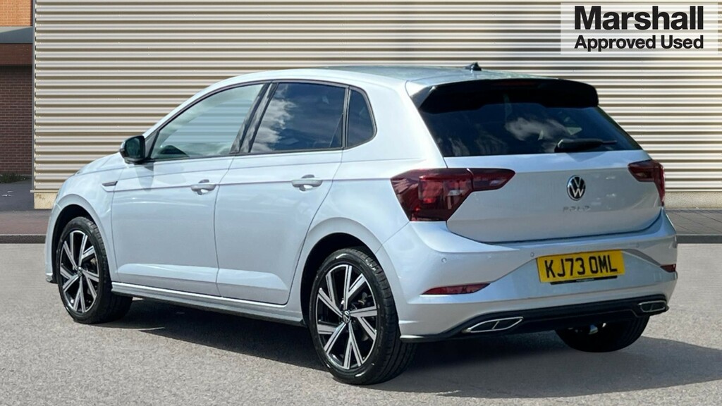 Volkswagen Polo Polo 1.0 Tsi 110 R-line Dsg KJ73OML Silver #5