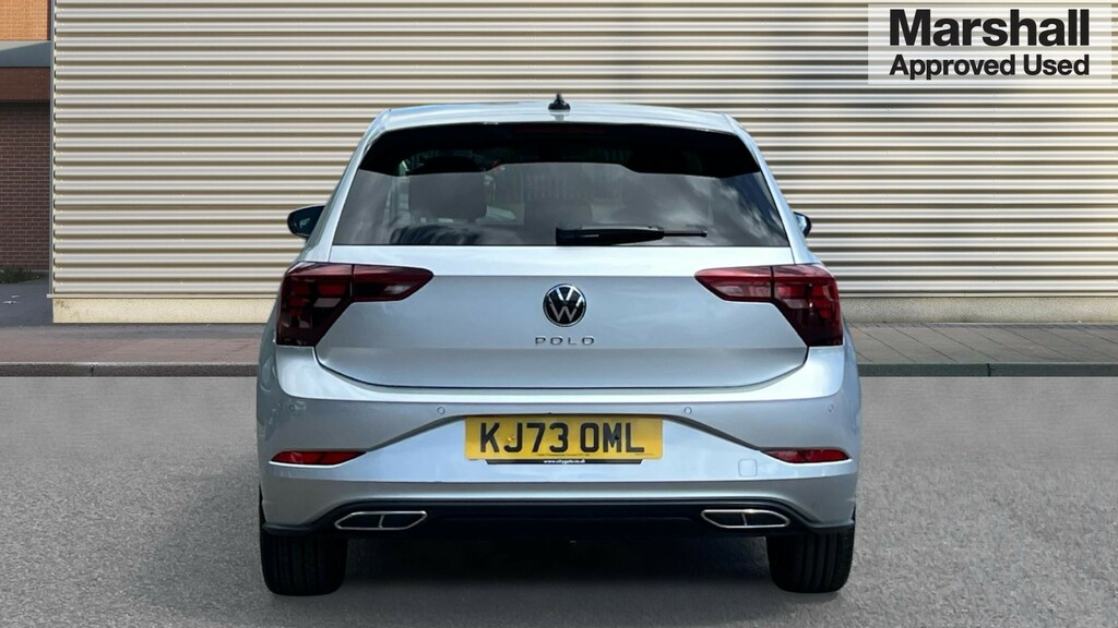 Volkswagen Polo Polo 1.0 Tsi 110 R-line Dsg KJ73OML Silver #4