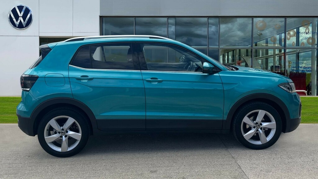Volkswagen T-Cross T-cross 1.5 Tsi Evo Sel Dsg Blue #4