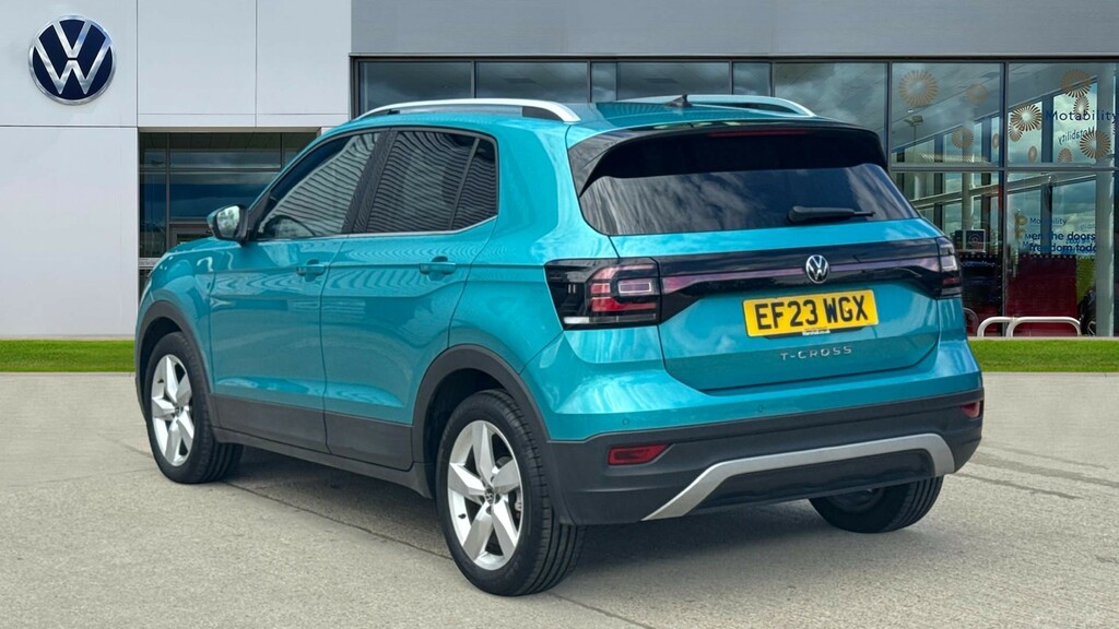 Volkswagen T-Cross T-cross 1.5 Tsi Evo Sel Dsg Blue #3