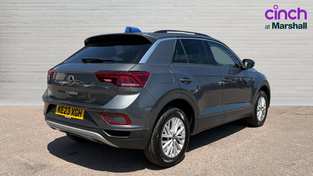 Volkswagen T-Roc T-roc 1.5 Tsi Life Dsg KE23XGH Grey #3