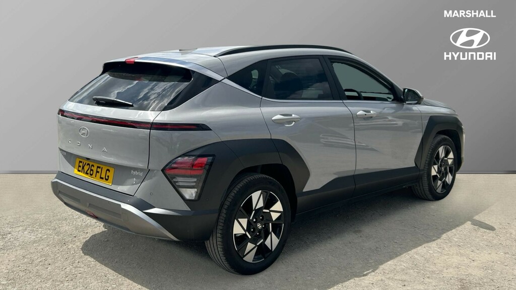 Hyundai Kona Kona 1.6 Hybrid 138 Ultimate Dct EK26FLG Grey #3