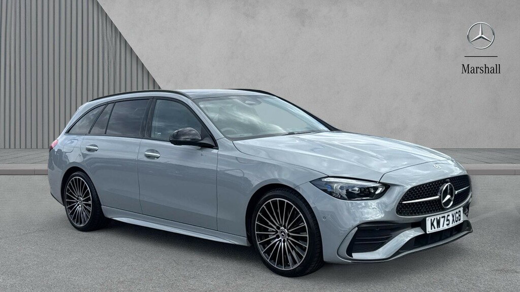 Mercedes-Benz C Class C Class C200 Amg Line Premium Plus 9G-tronic Grey