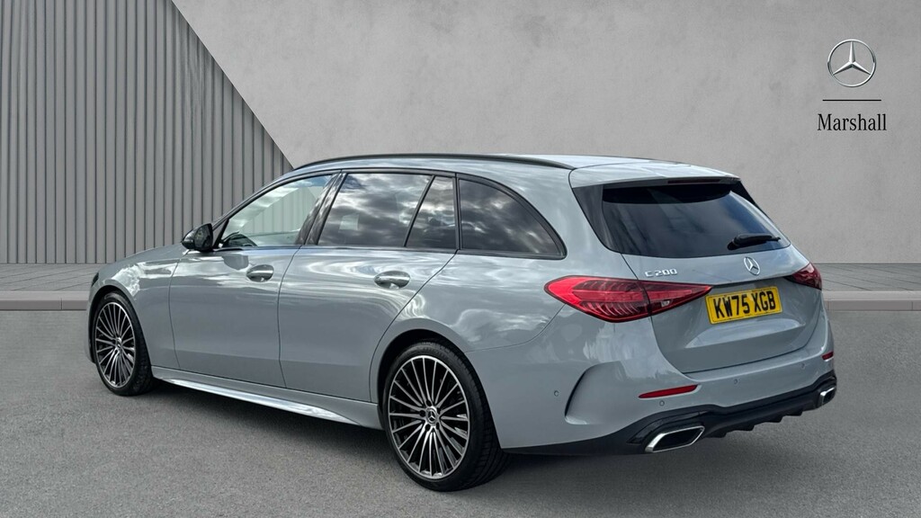 Mercedes-Benz C Class C Class C200 Amg Line Premium Plus 9G-tronic Grey #2