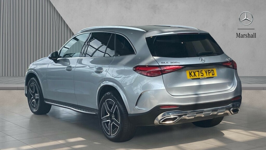 Mercedes-Benz GLC Class Glc 300E 4Matic Amg Line 9G-tronic KX75YPD Silver #2