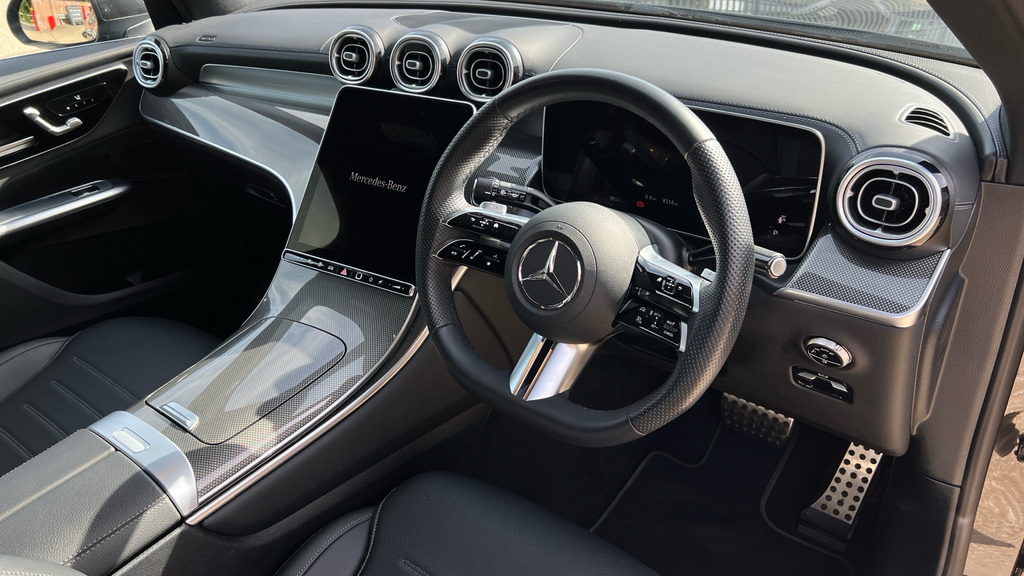 Mercedes-Benz GLC Class Glc 300E 4Matic Amg Line Estate KP75SRZ Grey #3