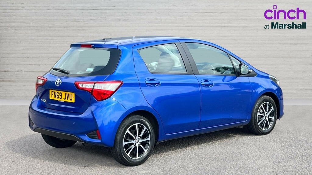 Toyota Yaris Yaris 1.5 Vvt-i Icon Tech Cvt FN69JVU Blue #3