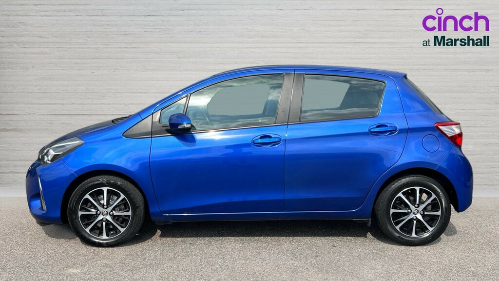 Toyota Yaris Yaris 1.5 Vvt-i Icon Tech Cvt FN69JVU Blue #6