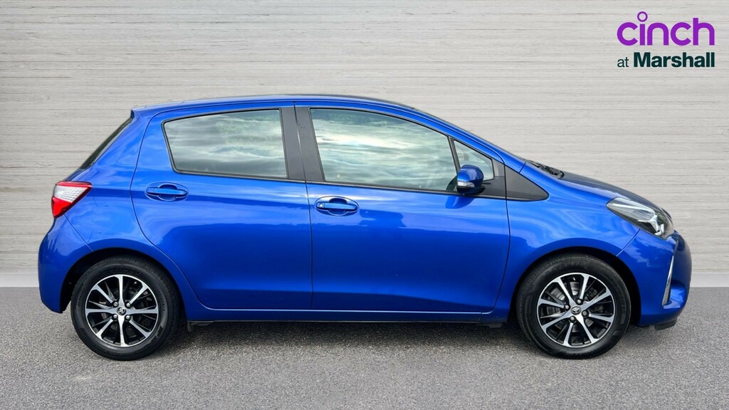 Toyota Yaris Yaris 1.5 Vvt-i Icon Tech Cvt FN69JVU Blue #2