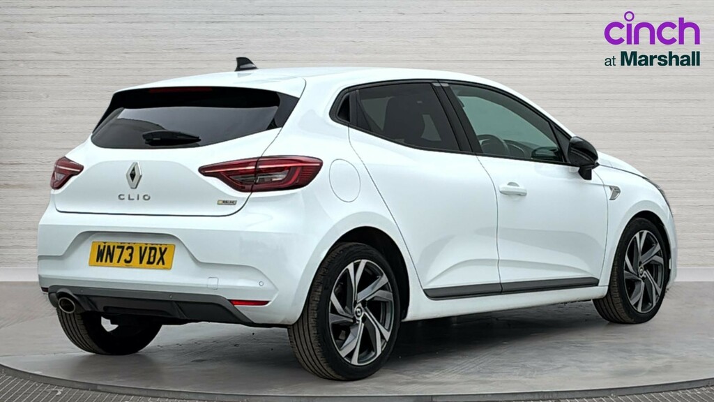 Renault Clio Clio 1.0 Tce 90 Rs Line WN73VDX White #3