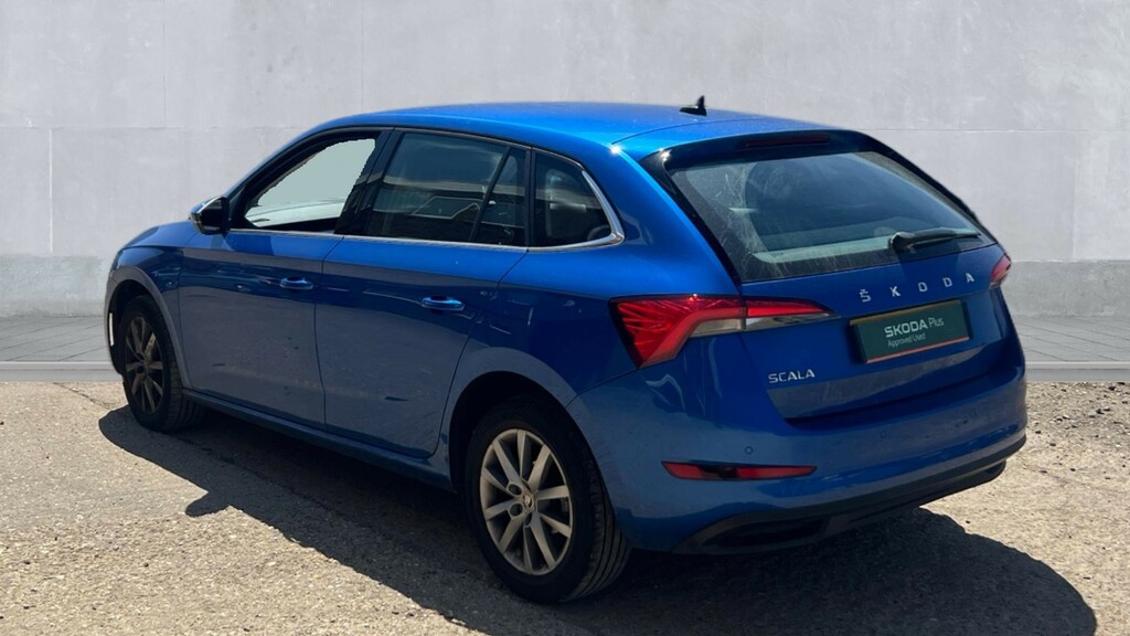 Skoda Scala Scala 1.5 Tsi Se Technology Dsg Blue #3