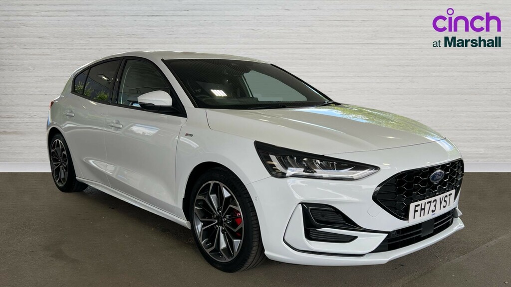 Ford Focus Focus 1.0 Ecoboost Hybrid Mhev St-line X White