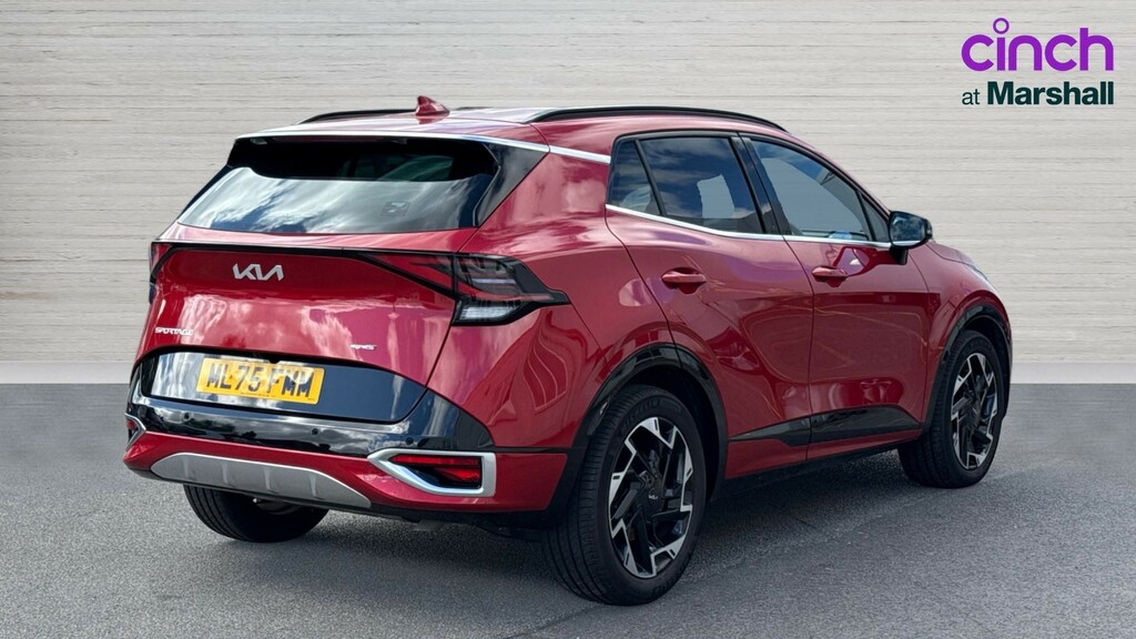 Kia Sportage Sportage 1.6T Gdi 157 48V Isg Gt-line ML75FMM Red #3