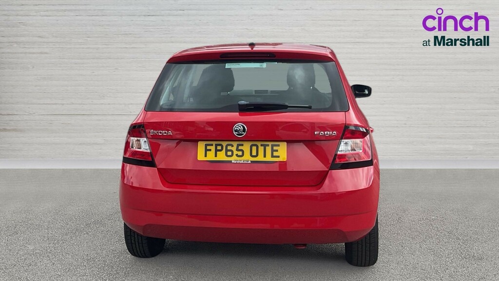 Skoda Fabia Fabia 1.0 Mpi S Red #4
