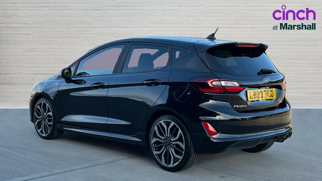 Ford Fiesta Fiesta 1.0 Ecoboost Hybrid Mhev 125 St-line X LD23TCO Black #5