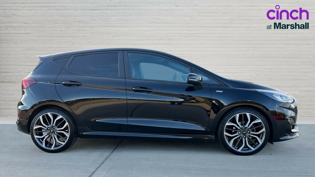 Ford Fiesta Fiesta 1.0 Ecoboost Hybrid Mhev 125 St-line X LD23TCO Black #2