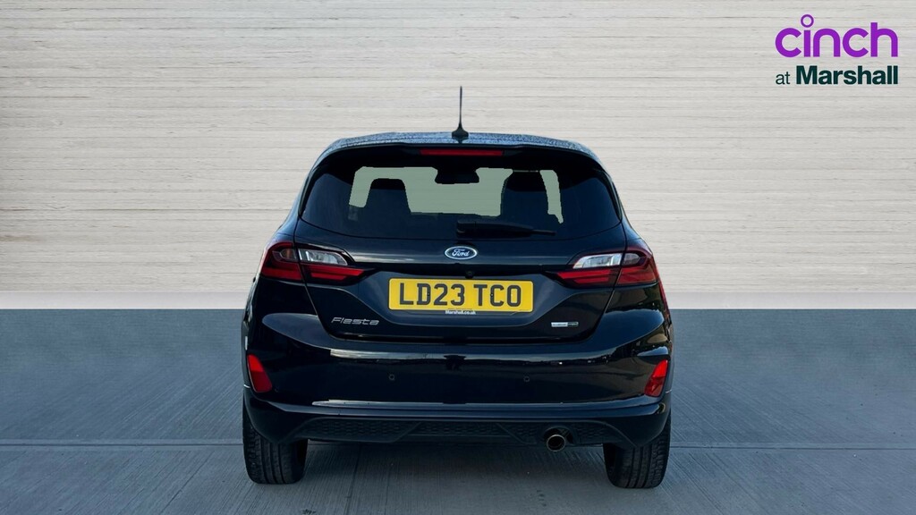 Ford Fiesta Fiesta 1.0 Ecoboost Hybrid Mhev 125 St-line X LD23TCO Black #4