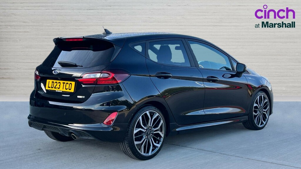 Ford Fiesta Fiesta 1.0 Ecoboost Hybrid Mhev 125 St-line X LD23TCO Black #3