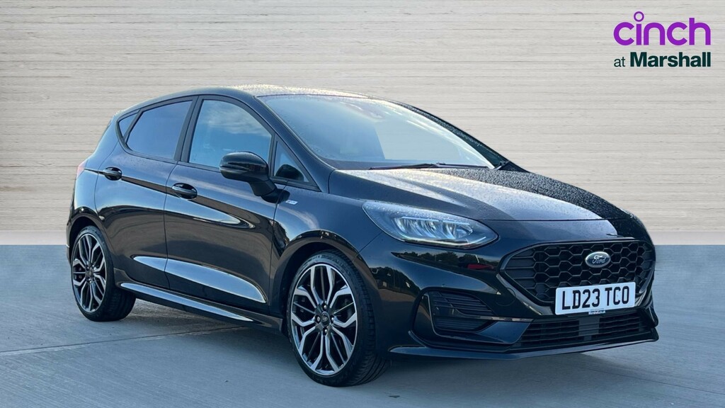 Ford Fiesta Fiesta 1.0 Ecoboost Hybrid Mhev 125 St-line X Black