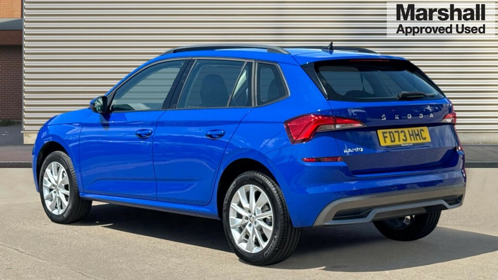 Skoda Kamiq Kamiq 1.0 Tsi 110 Se Dsg FD73HHC Blue #5