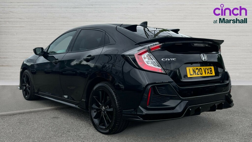 Honda Civic Civic 1.0 Vtec Turbo 126 Sport Line Ex Cvt Black #5