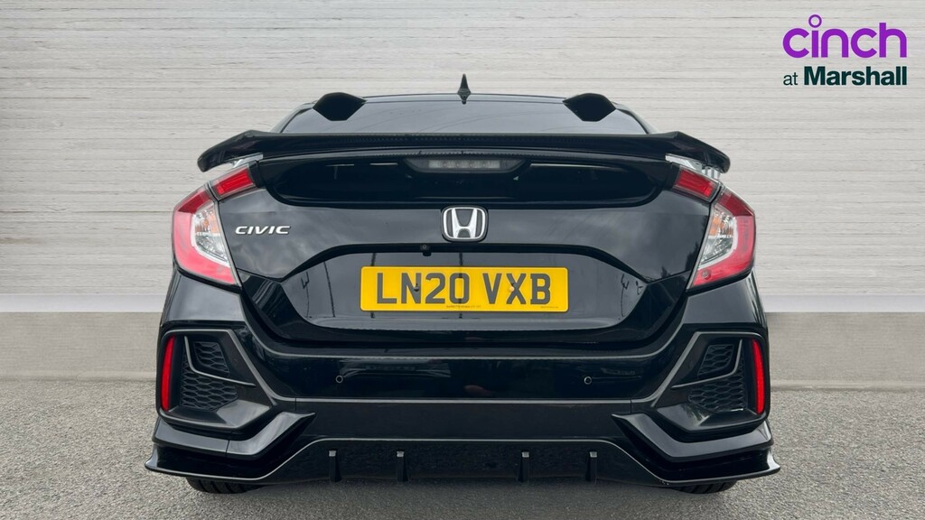 Honda Civic Civic 1.0 Vtec Turbo 126 Sport Line Ex Cvt Black #4