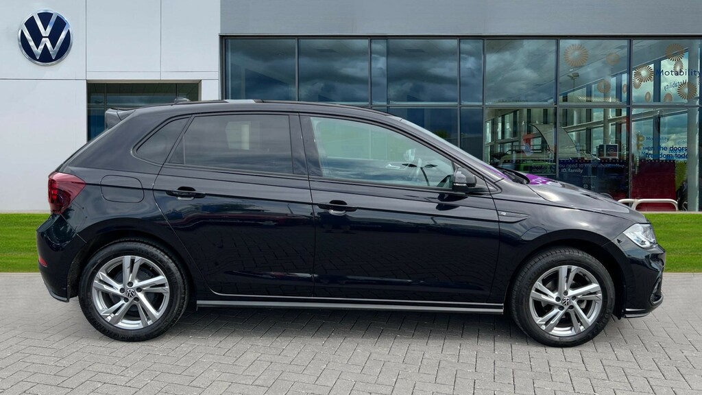 Volkswagen Polo Polo 1.0 Tsi R-line CE25DXT Black #4