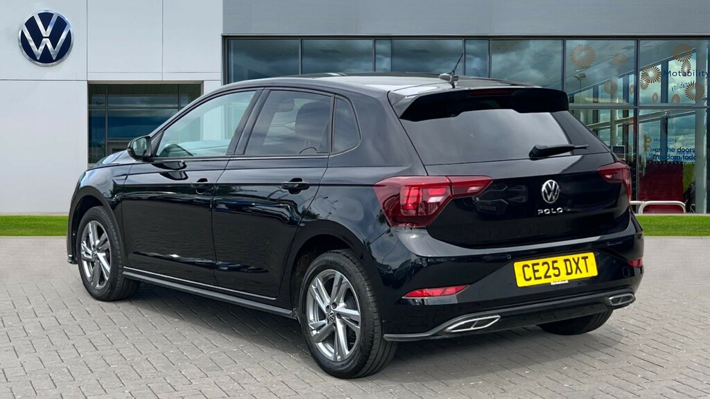 Volkswagen Polo Polo 1.0 Tsi R-line CE25DXT Black #3