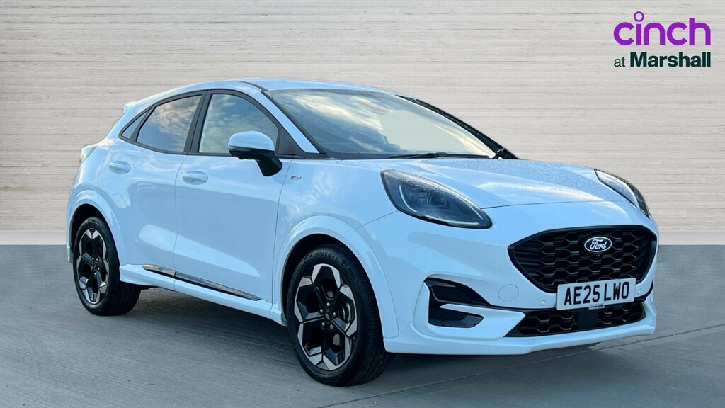 Ford Puma Puma 1.0 Ecoboost Hybrid Mhev 155 St-line X Dct White