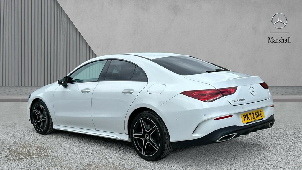 Mercedes-Benz CLA Class Cla 200 Amg Line Premium Tip PK72NKG White #2