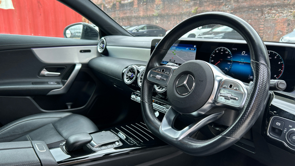 Mercedes-Benz CLA Class Cla 200 Amg Line Premium Tip PK72NKG White #3