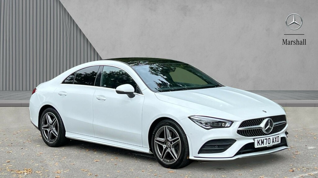 Mercedes-Benz CLA Class Cla 220D Amg Line Premium Plus Tip White