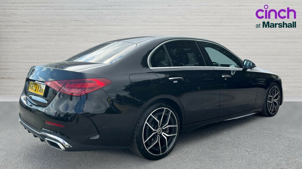 Mercedes-Benz C Class C Class C300d Amg Line Premium Plus 9G-tronic KR73YXK Black #3