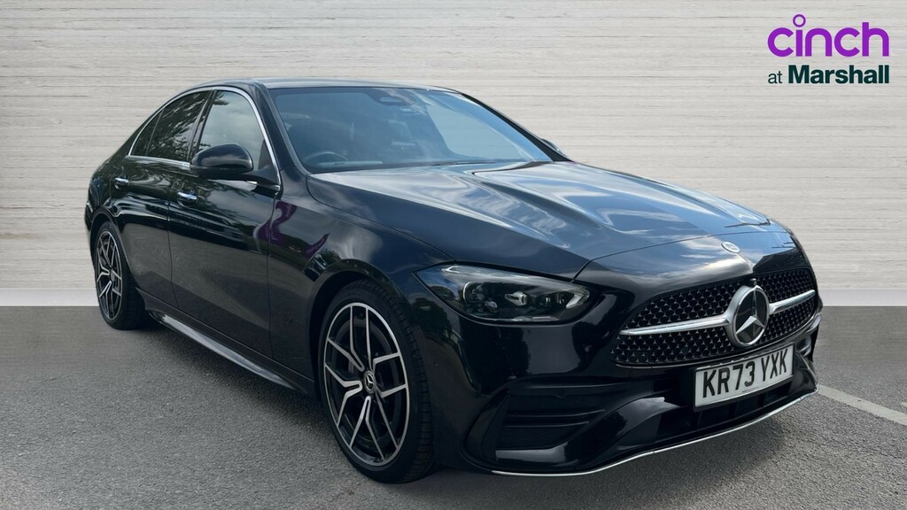 Mercedes-Benz C Class C Class C300d Amg Line Premium Plus 9G-tronic Black