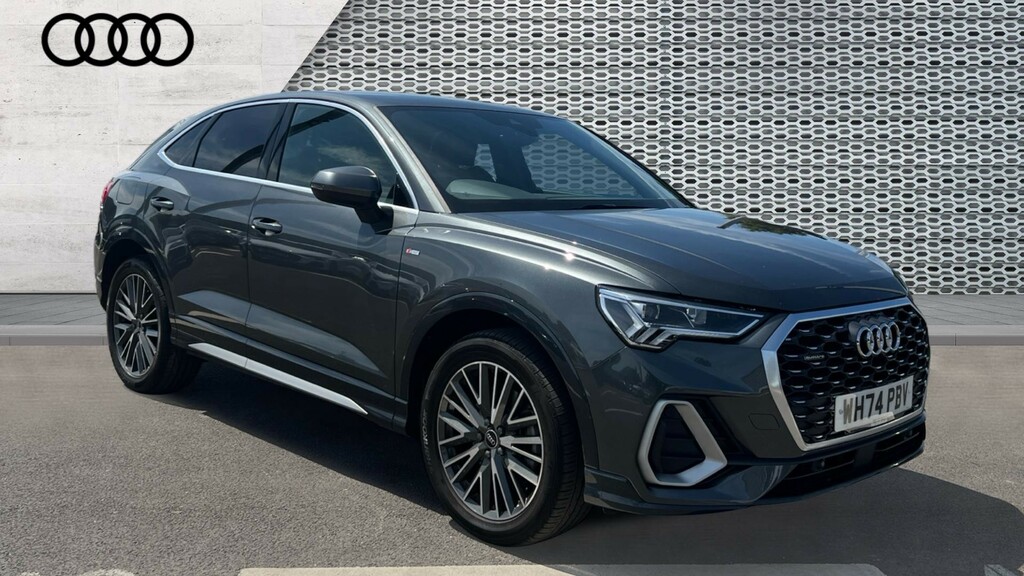 Audi Q3 Q3 40 Tdi 193 Quattro S Line S Tronic Leather Grey