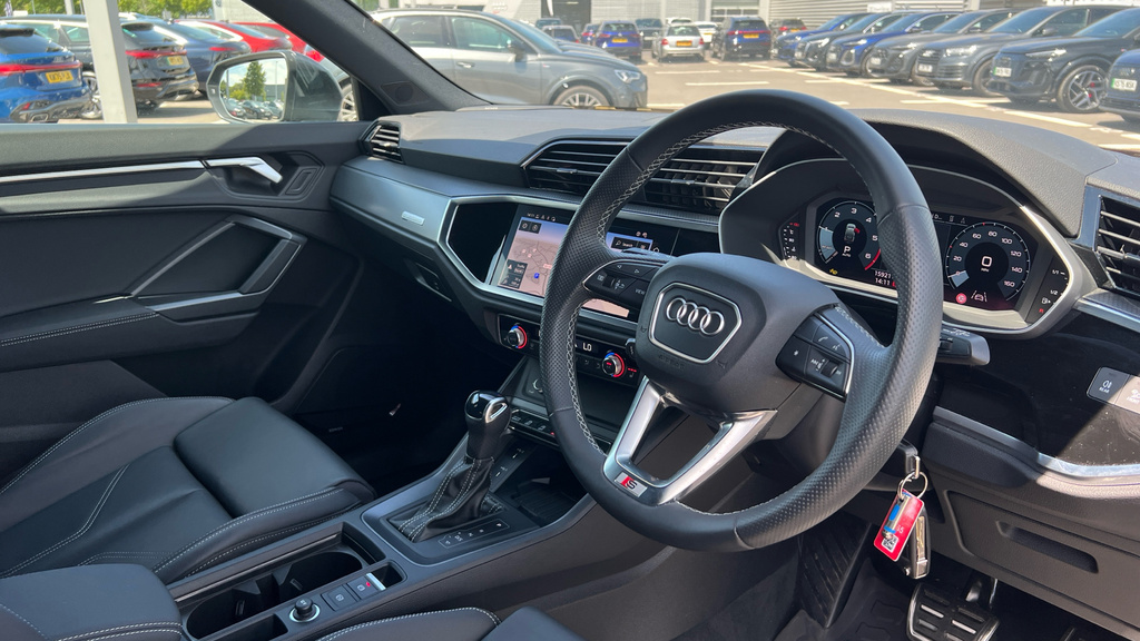 Audi Q3 Q3 40 Tdi 193 Quattro S Line S Tronic Leather WH74PBV Grey #6