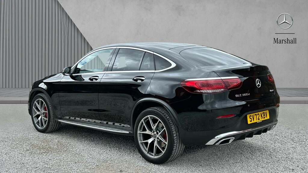 Mercedes-Benz GLC Class Glc Coupe Glc 300D 4Matic Amg Line Prem Plus 9 SC72KBV Black #2