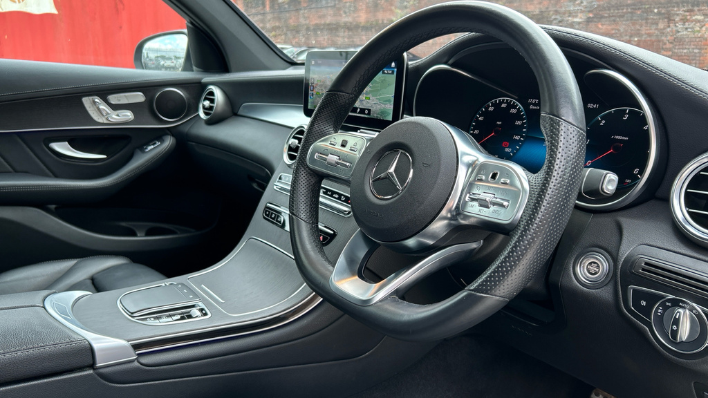 Mercedes-Benz GLC Class Glc Coupe Glc 300D 4Matic Amg Line Prem Plus 9 SC72KBV Black #3