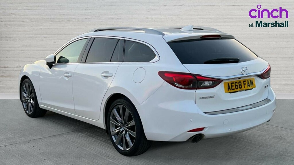 Mazda 6 6 2.0 Sport Nav AE68FAM White #5