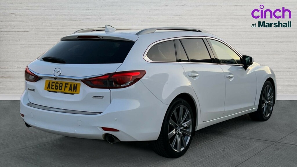 Mazda 6 6 2.0 Sport Nav AE68FAM White #3