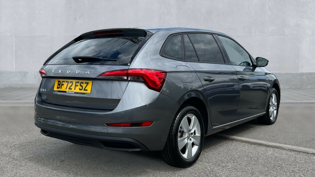 Skoda Scala 1.5 Tsi Se Rear Parking Sensors - Day Time Blue #8