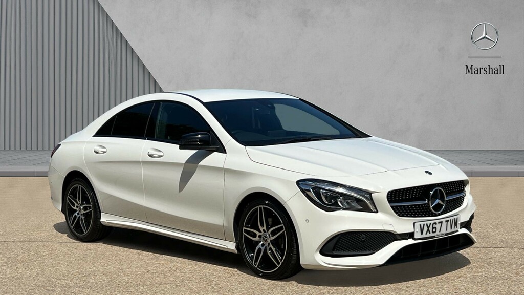 Mercedes-Benz CLA Class Cla 180 Amg Line White