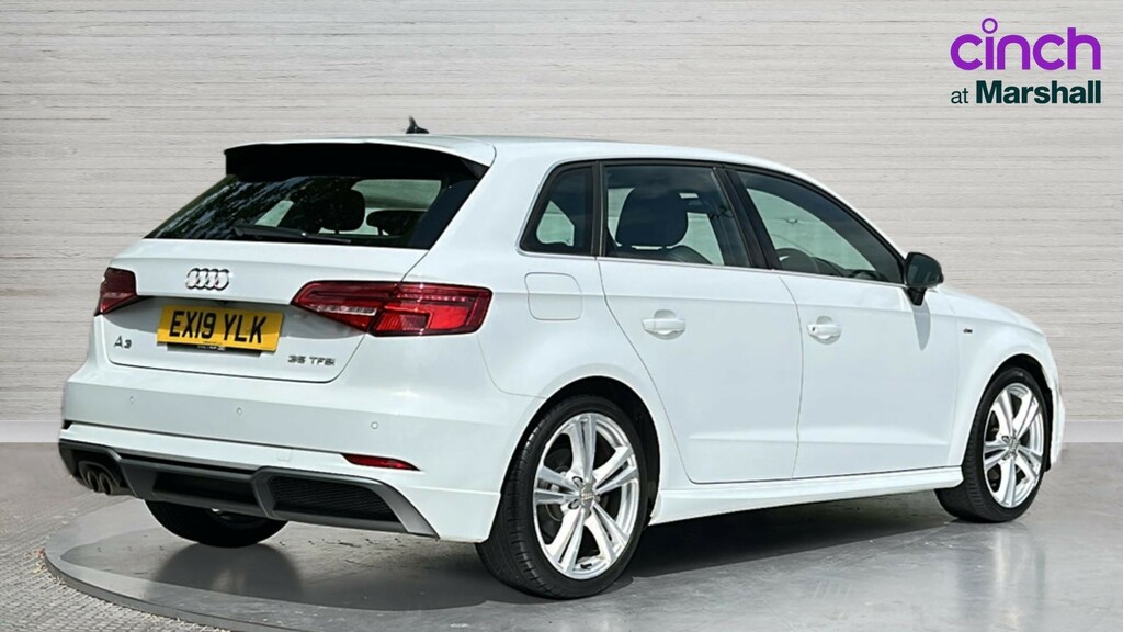 Audi A3 A3 35 Tfsi S Line EX19YLK White #3