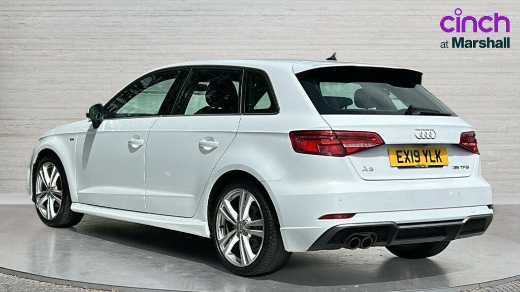 Audi A3 A3 35 Tfsi S Line EX19YLK White #5