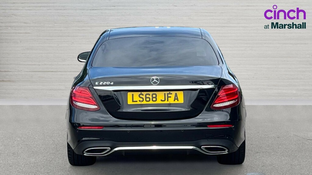 Mercedes-Benz E Class Mercedes-benz E Class Saloon E220d Amg Line LS68JFA Black #4