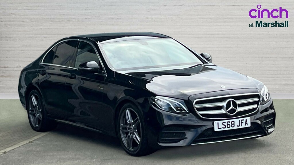 Mercedes-Benz E Class Mercedes-benz E Class Saloon E220d Amg Line Black