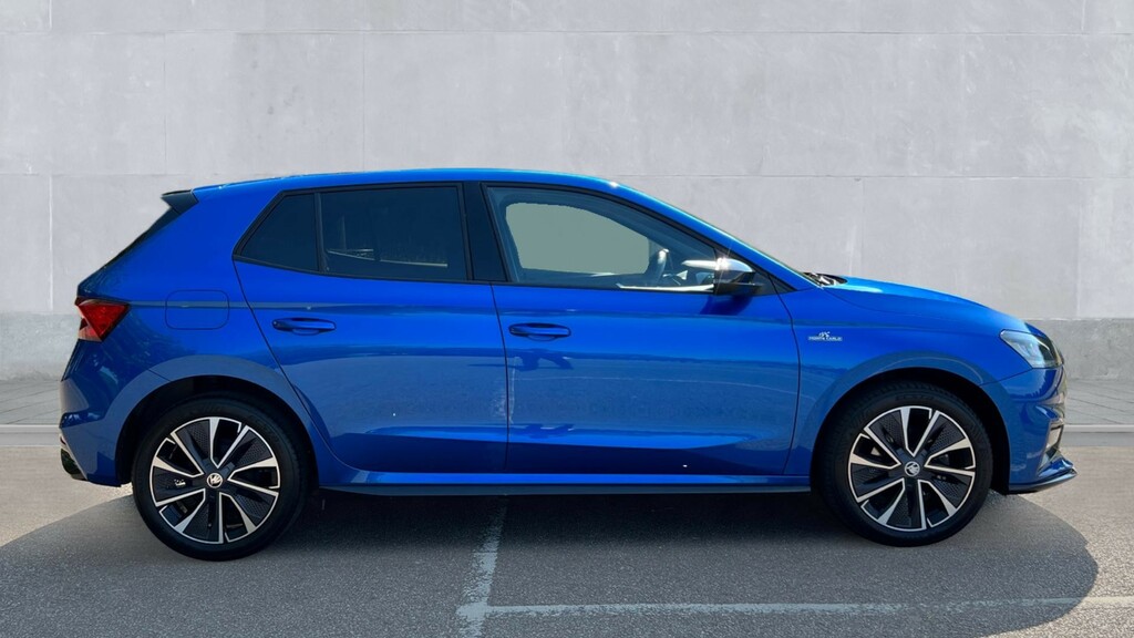 Skoda Fabia Fabia 1.0 Tsi 110 Monte Carlo Dsg KT73GYW Blue #4