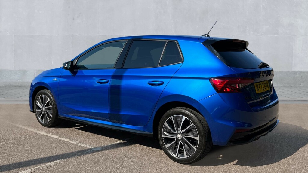Skoda Fabia Fabia 1.0 Tsi 110 Monte Carlo Dsg KT73GYW Blue #3