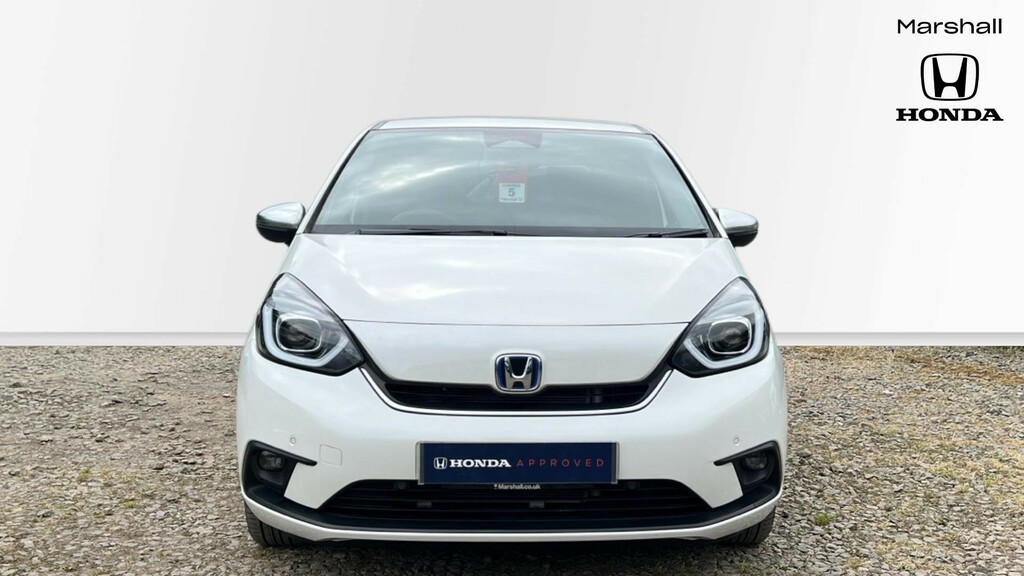 Honda Jazz Jazz 1.5 I-mmd Hybrid Ex Ecvt White #6